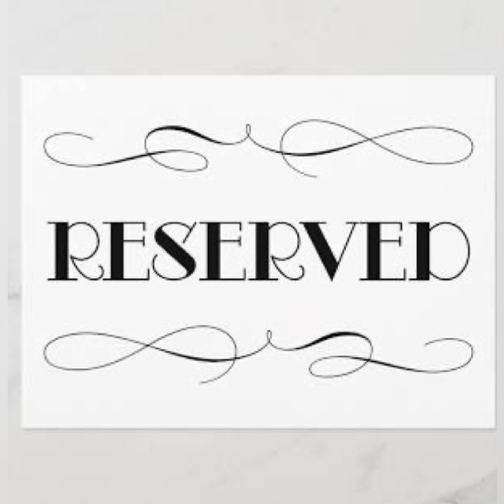 RESERVED 4 @laurenkwolbach